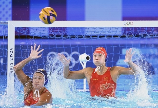 中国女子水球队11-13惜败意大利无缘八强